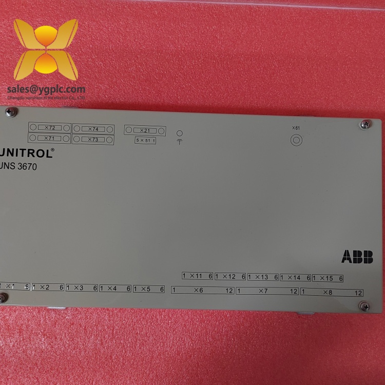 ABB  UNS4684a-P,V.1 | Digital Governor Controller for Hydroelectric Generators