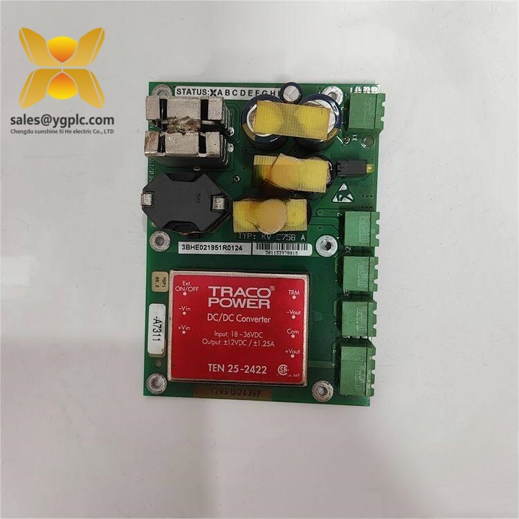 ABB KV C758 A124 3BHE021951R0124